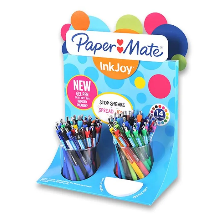 Termék főképe Roller PaperMate InkJoy Gel stojánek, 60 ks