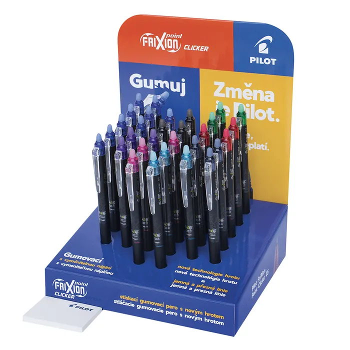 Termék főképe Roller Pilot Frixion Clicker F 05 stojánek, 30 ks