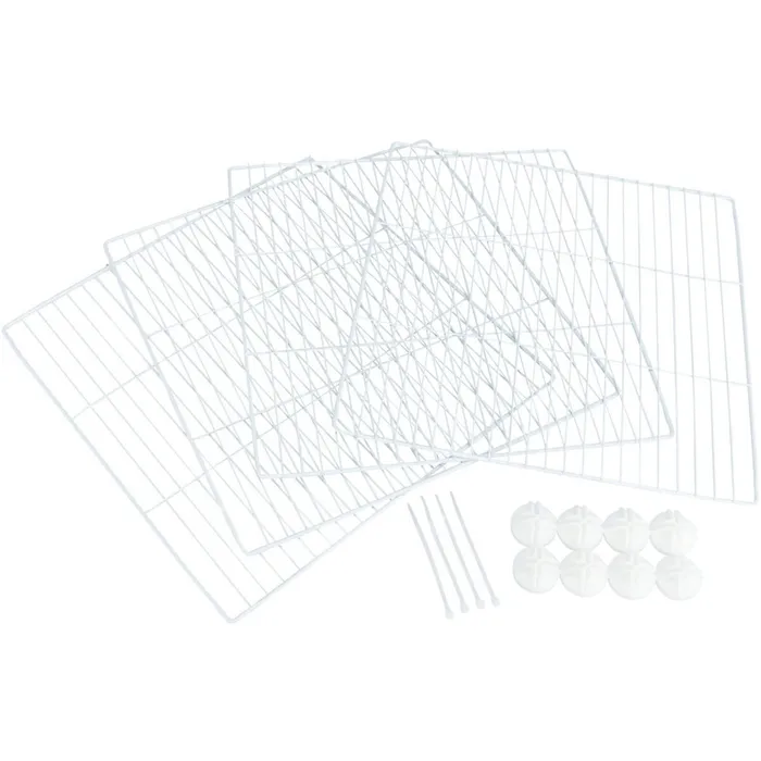 Termék főképe Rozšiřovací drátěně díly 35 x 35 cm k interiérovému výběhu #62460, 4 ks, bílá