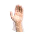 Fólia kesztyű (HDPE) egyszerhasználatos színtelen `L` tömbösített [100 db]