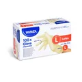 Következő termékkép Kesztyű (Latex) púdermentes fehér `L` [100 db]