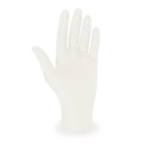 Kesztyű (Latex) púdermentes fehér `L` [100 db]