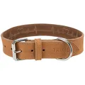 Következő termékkép Heartbeat rusztikus bőr gallér - barna L-XL: 55-65cm/40mm