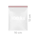 Simitózáras tasak (LDPE) 10 x 12 cm [100 db]