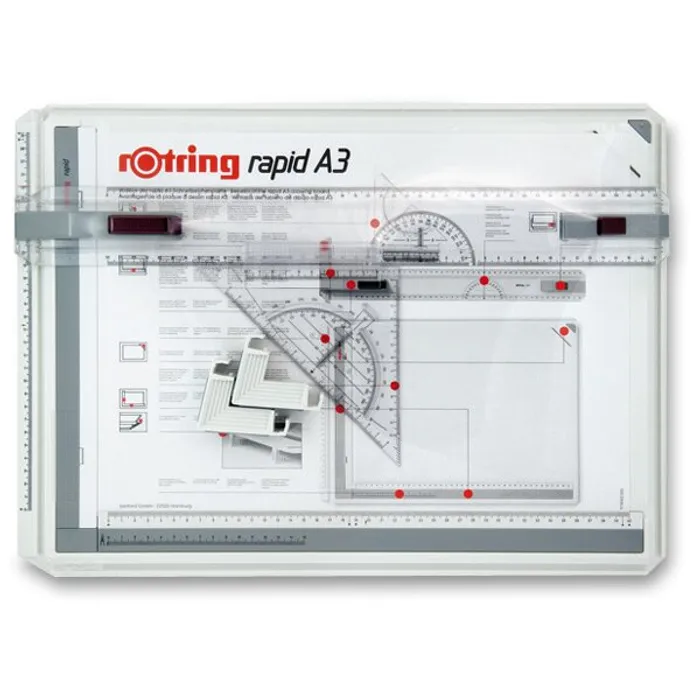 Termék főképe Rýsovací deska Rotring Rapid A3 a kufřík College