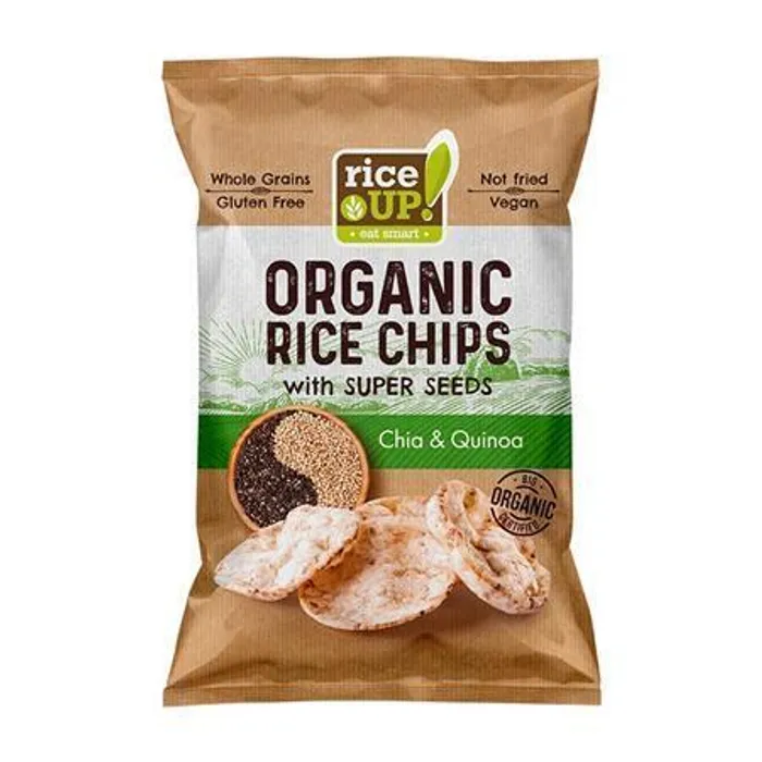 Termék főképe Rýžové chipsy "Bio", chia semínka a quinoa, 25 g, RICE UP