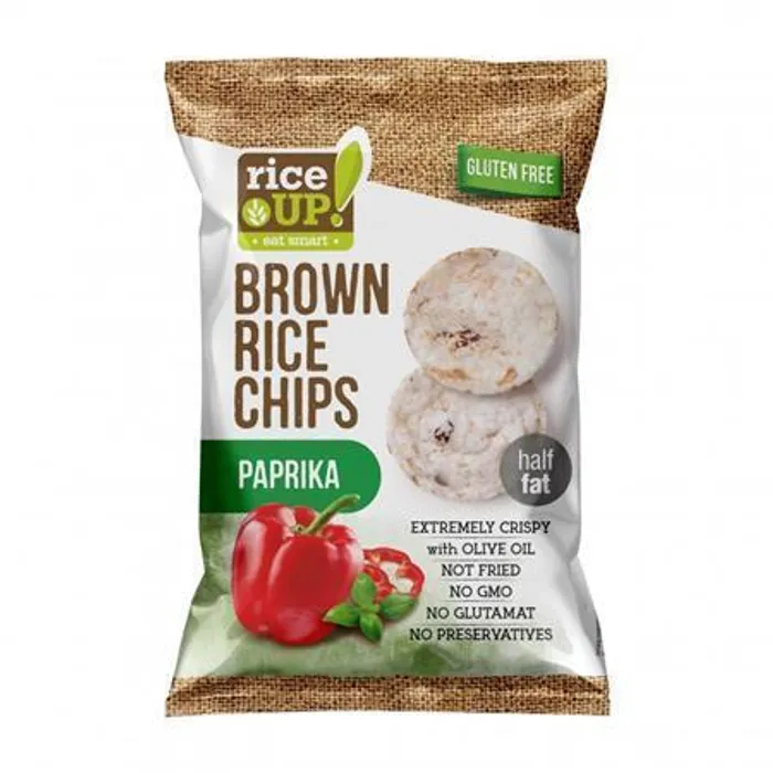 Termék főképe Rýžové chipsy, paprika, 60 g, RICE UP