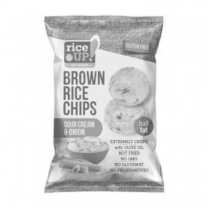 Termék főképe Rýžové chipsy, smetana s cibulí, 60 g, RICE UP