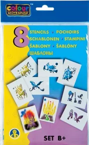 9996 B+ Fairytale Creatures Blow Marker sablon [8 db]