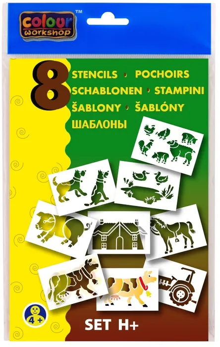 Termék főképe Šablona foukací fixy 9996 H+ farma [8 ks]