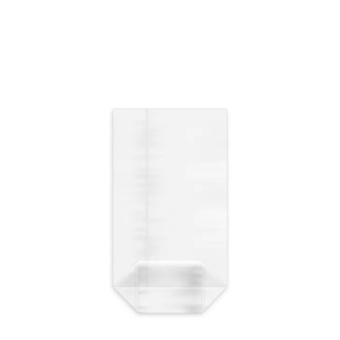 Termék főképe Sáček čirý celofán (OPP) s křížovým dnem 9,5 x 16 + 4 cm [100 ks]