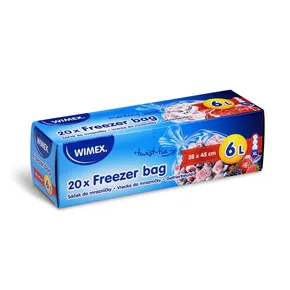 Mélyhűtő tasak (LDPE) 28 x 45 cm 6L `XL` [20 db]