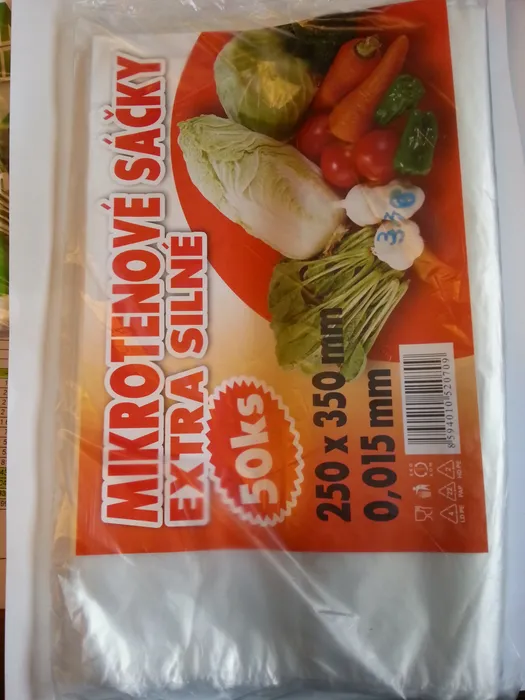 Termék főképe Sáčky mikrotenové extra silné 25x35 cm [50 ks]