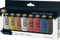 Akril színű fémes "solo goya", 8 szín, 20 ml csőben, teremtmény