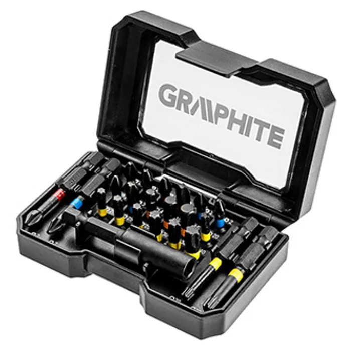 Termék főképe Sada bitů, 56H612, 22 bitů + magnetický nástavec, v kompaktním boxu, Graphite
