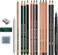 Következő termékkép Faber-Castell Try-it dobozkészlet, száraz technika - 17 darabos