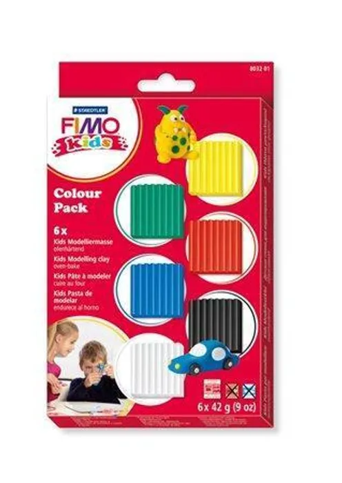 Termék főképe Sada FIMO® kids 8032 "basic" - základní,6 barev