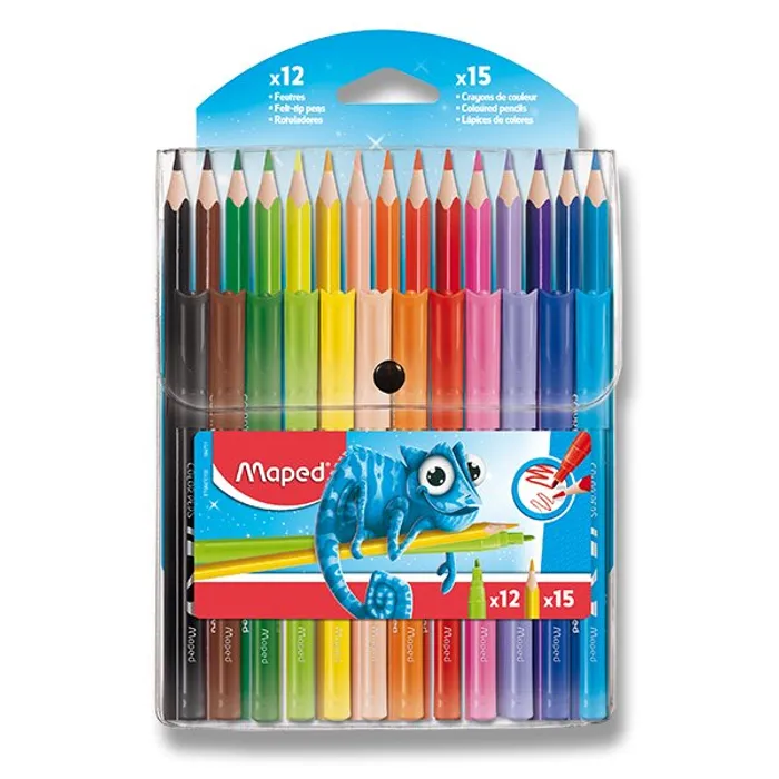Termék főképe Sada Maped Color'Peps Ocean 12 fix + 15 pastelek