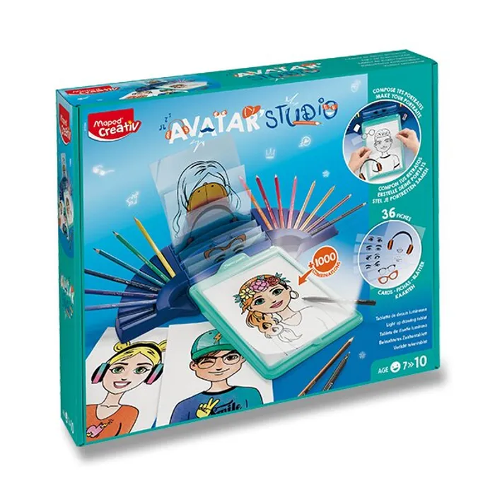 Termék főképe Sada Maped Creativ Avatar Studio tabulka s podsvícením