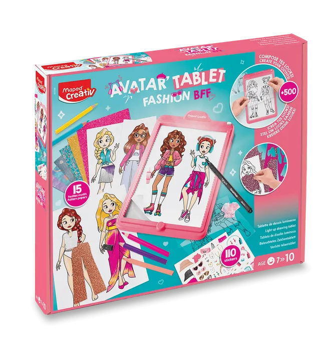 Termék főképe Sada Maped Creativ Avatar Tablet - Fashion BFF