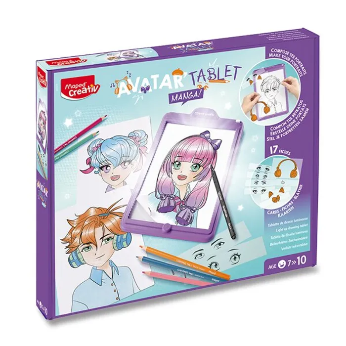 Termék főképe Sada Maped Creativ Avatar tablet Manga