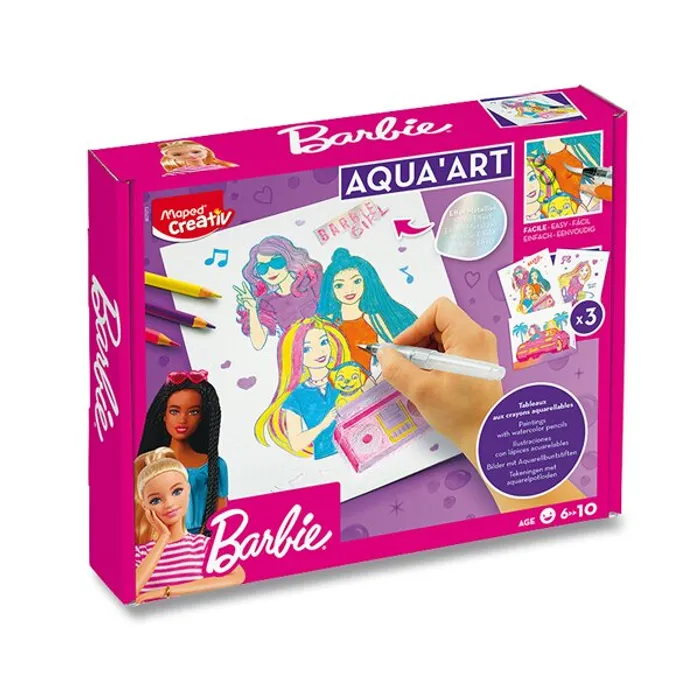 Termék főképe Sada Maped Creativ Barbie Aqua´Art
