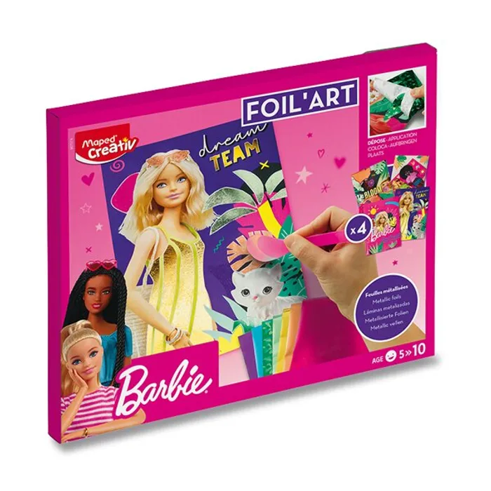 Termék főképe Sada Maped Creativ Barbie Foil´Art