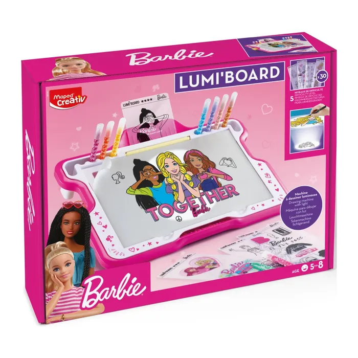 Termék főképe Sada Maped Creativ Barbie Lumi Board tabule s podsvícením