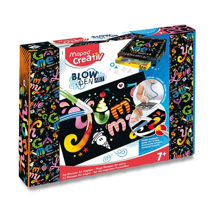 Termék főképe Sada Maped Creativ Blowpen Art Magic Foukací pero 15 barev