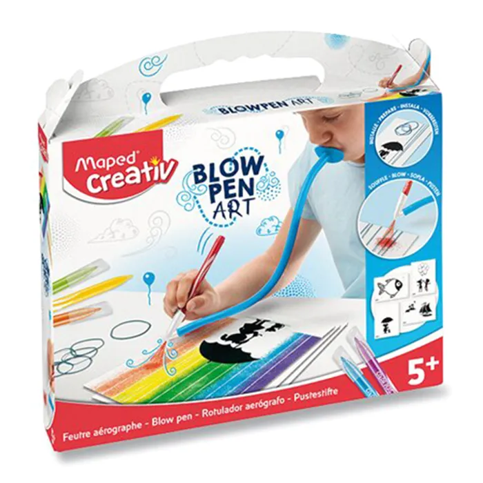 Termék főképe Sada Maped Creativ Blowpen String´Art Foukací pero 6 barev