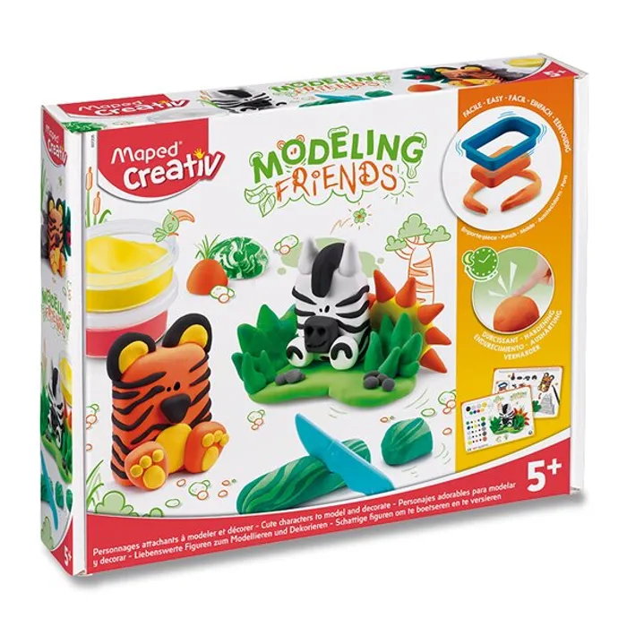 Termék főképe Sada Maped Creativ Modeling Friends Wild