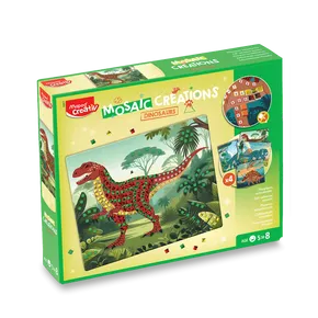 Maped Creativ Mosaic Creations szett - Dinoszauruszok
