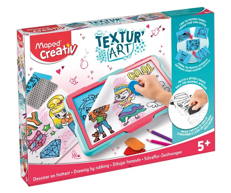 Termék főképe Sada Maped Creativ Textur´Art Fashion