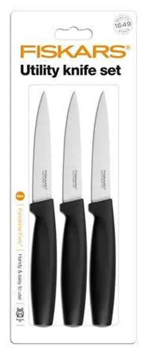 Termék főképe Sada nožů "Functional Form", 11cm, FISKARS, černá