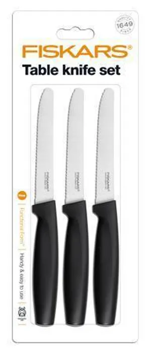 Termék főképe Sada nožů "Functional Form", černá, 11 cm, FISKARS