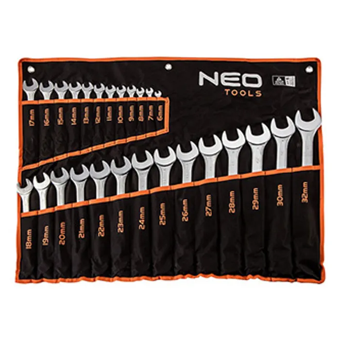 Termék főképe Sada očkových klíčů, 09-754, 6-32mm, z chrom-vanadiové oceli, Neo Tools