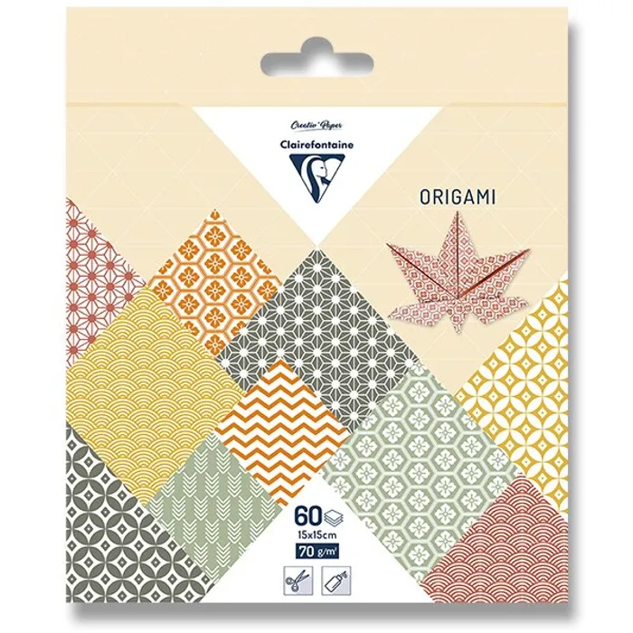 Termék főképe Sada papírů Clairefontaine Origami Autumn, 60 listů