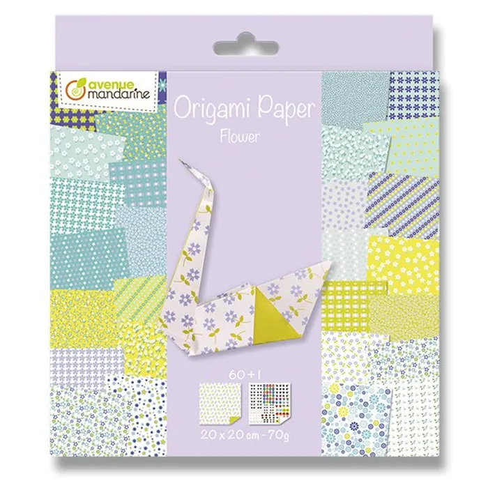 Termék főképe Sada papírů Clairefontaine Origami Kytky