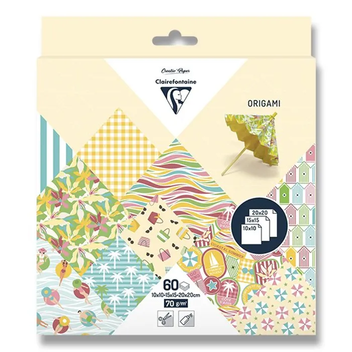 Termék főképe Sada papírů Clairefontaine Origami Riviera