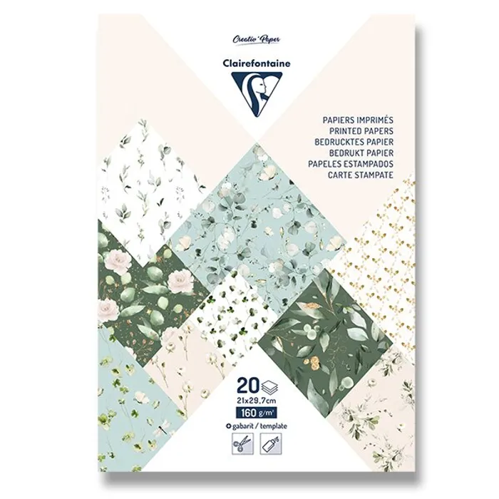 Termék főképe Sada papírů Clairefontaine Origami Romantic A4