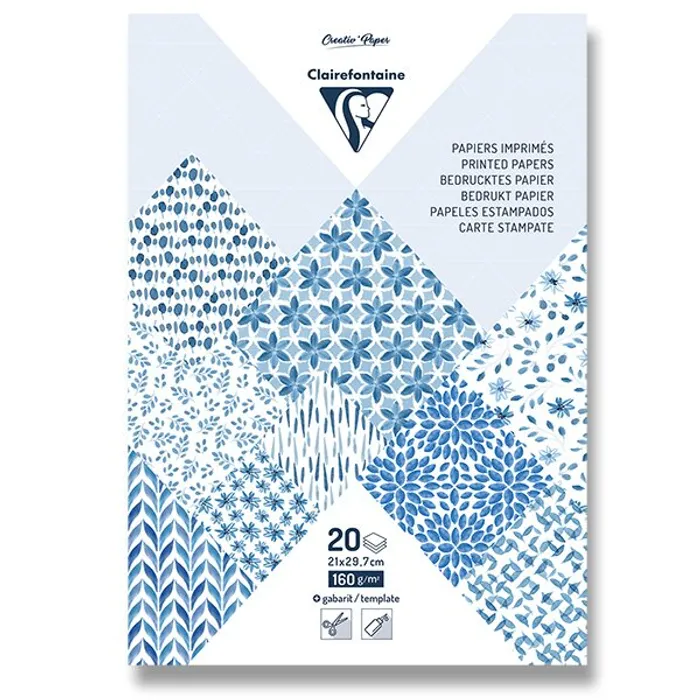 Termék főképe Sada papírů Clairefontaine Origami Shibory A4