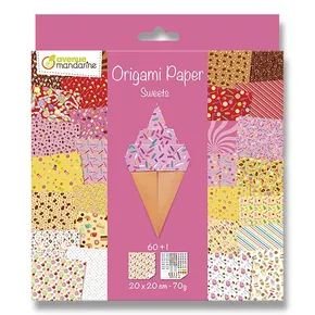 Papírkészlet Clairefontaine Origami Sweets
