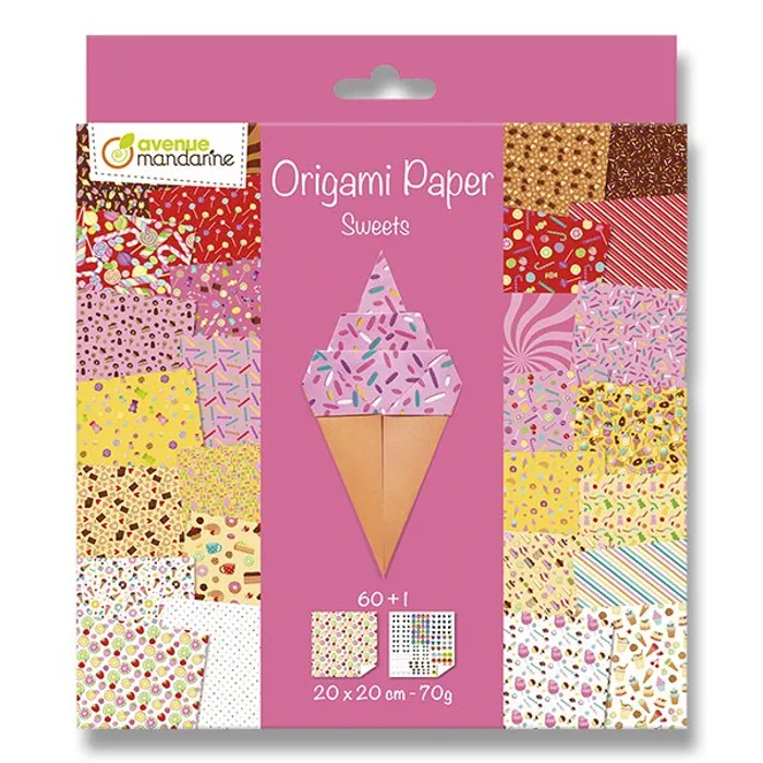 Termék főképe Sada papírů Clairefontaine Origami Sladkosti