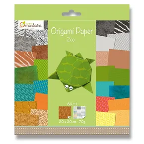 Clairefontaine Origami Zoo papírkészlet