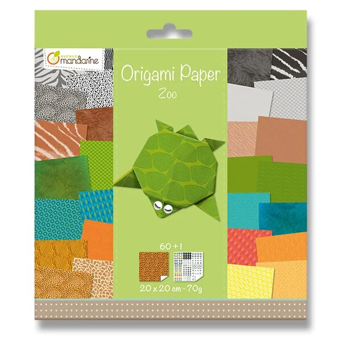 Termék főképe Sada papírů Clairefontaine Origami Zoo