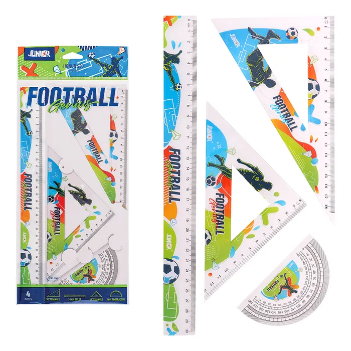 Termék főképe Sada pravítek S30 FOOTBALL 4 ks