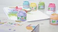 "MUCKI SOFTIE" ujjfesték szett, 6 szín, 6x150ml, KREUL