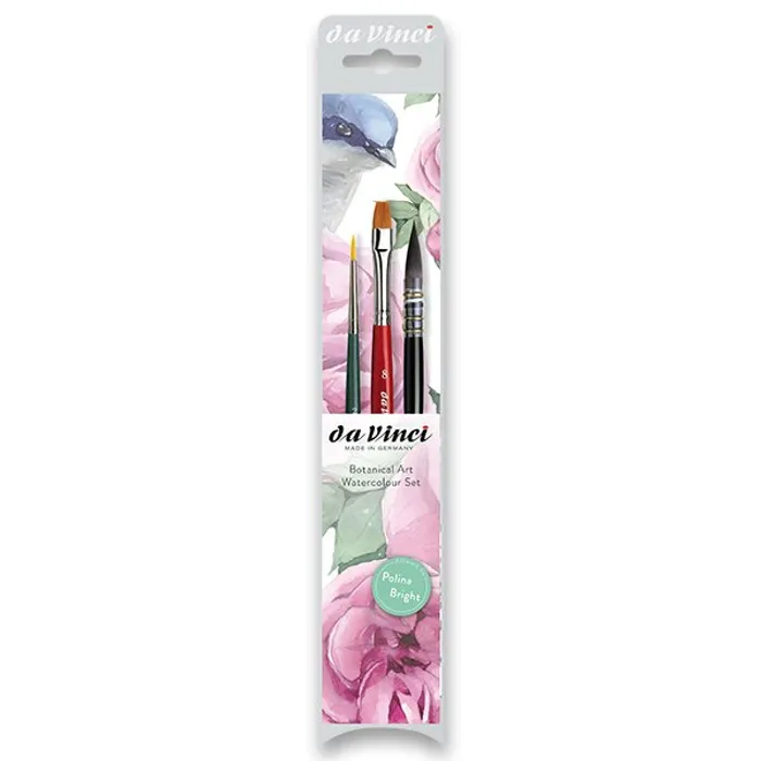 Termék főképe Sada štětců da Vinci Botanical Art Synthetics souprava, 3 ks