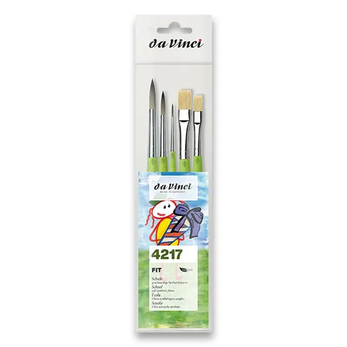 Termék főképe Sada štětců da Vinci Fit Synthetics & Bristle Synthetics souprava, 5 ks