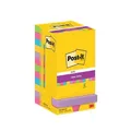 Következő termékkép Öntapadó betét, 76x76 mm, 100 lap, 3M POSTIT "Super Sticky", vegyes színek